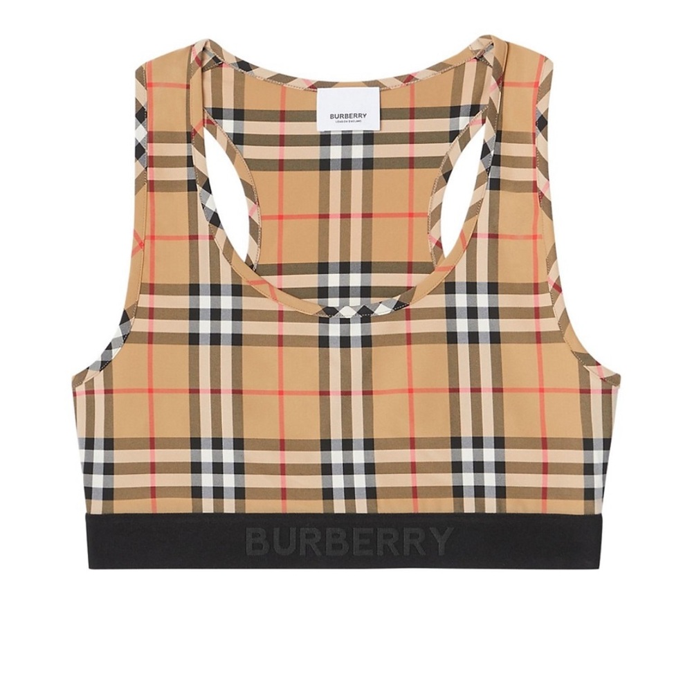 Burberry sports bra